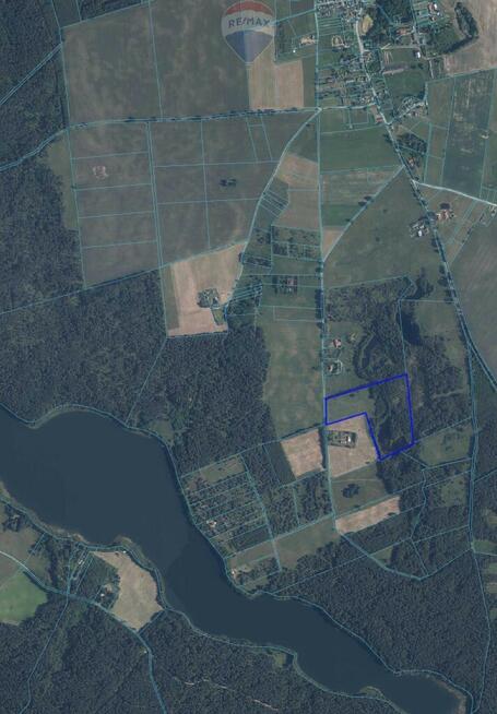 Działka z prywatnym jeziorem i WZ. Mazury 5,3 ha.