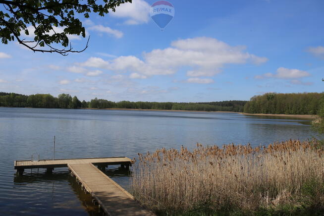 Działka z prywatnym jeziorem i WZ. Mazury 5,3 ha.