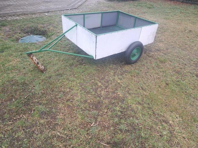 Przyczepka do traktorka ogrodowego quada