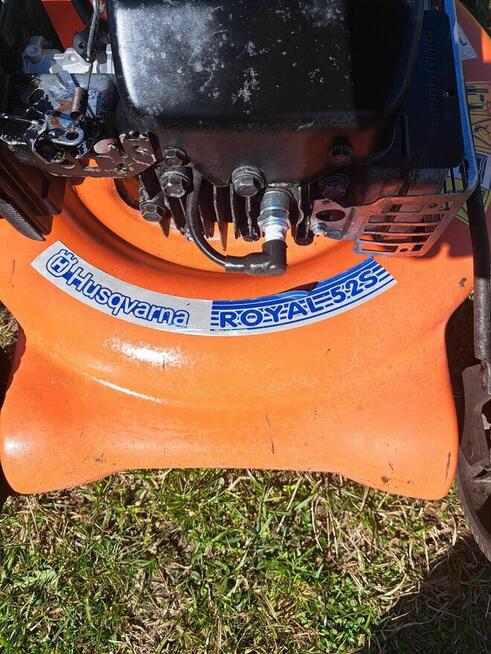 Kosiarka Husqvarna Royal 52s z napendem i koszem