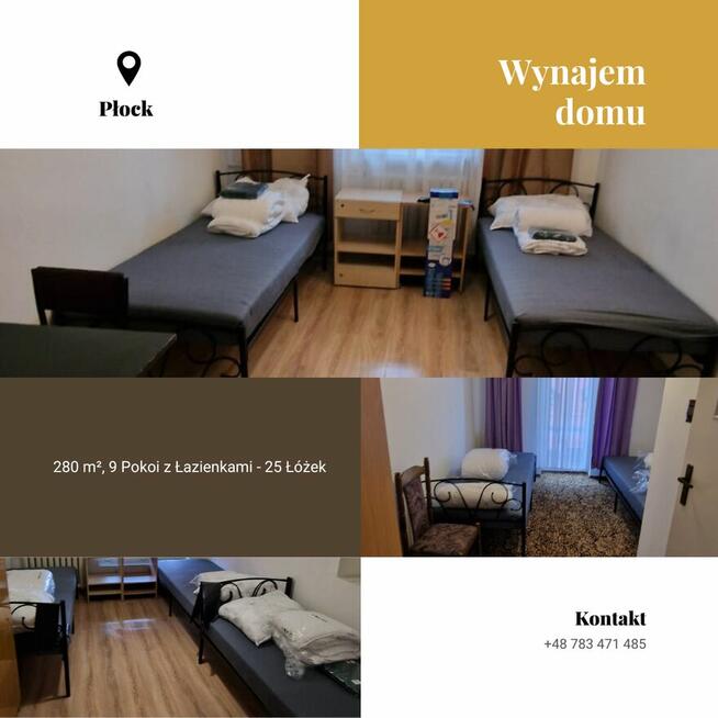 Wynajmę Komfortowy Dom dla Pracowników – 26 zł os./doba