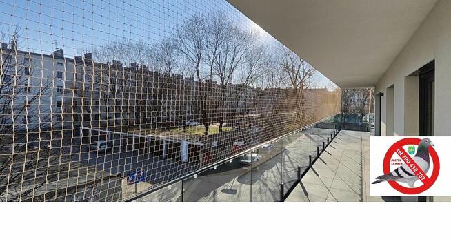 Opole montaż siatki na balkonie, oknie dla kotka