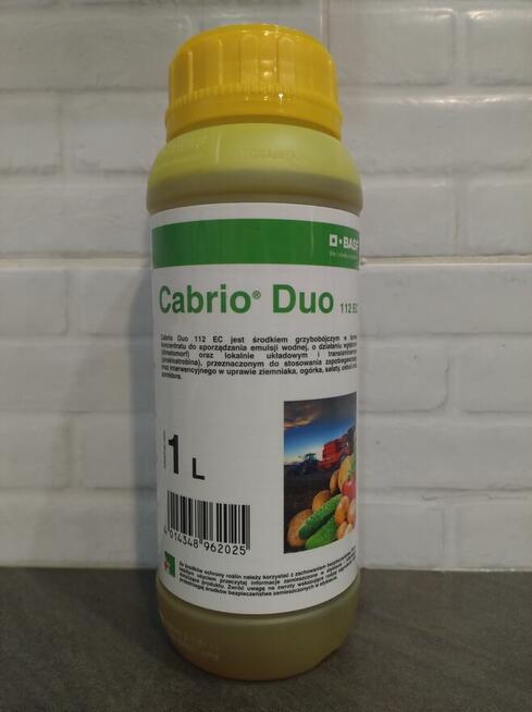 Środek Basf Cabrio Duo 112 EC 1l oprysk grzybobójczy nowy