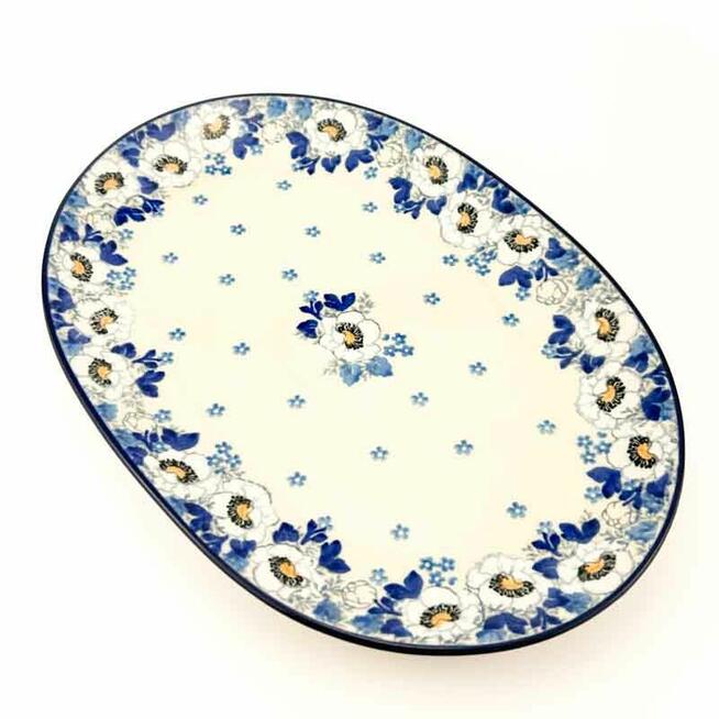 Kubki, filiżanki, talerze, ceramika Bolesławiec