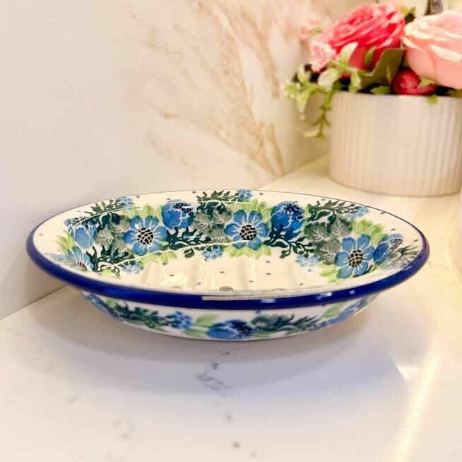 Kubki, filiżanki, talerze, ceramika Bolesławiec