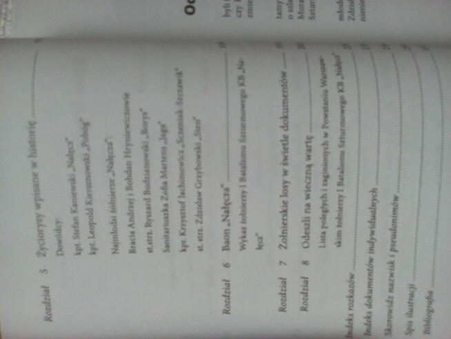 autograf. Batalion KB Nałęcz w Powstaniu Warszawskim