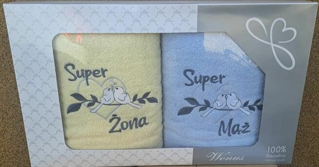 Komplety ręczników Żona Mąż