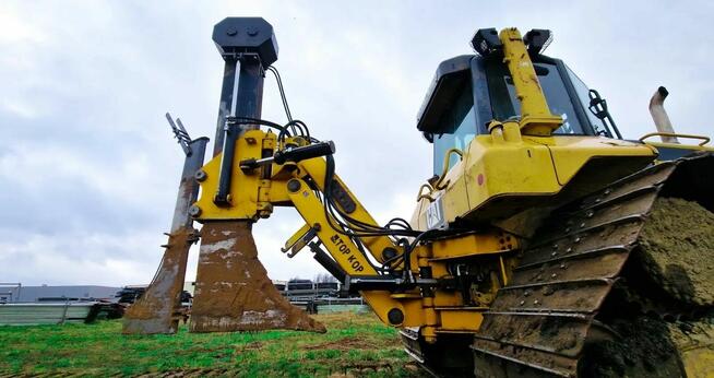 Wynajem pługoukładacza Goliat