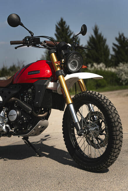 Wynajem motocykla - wypożyczalnia motocykli - Fantic caballe