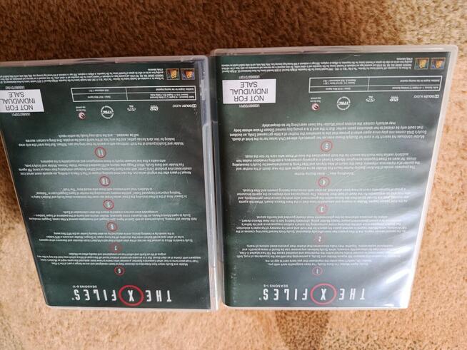 Serial X-Files, sezony 1-11, EN