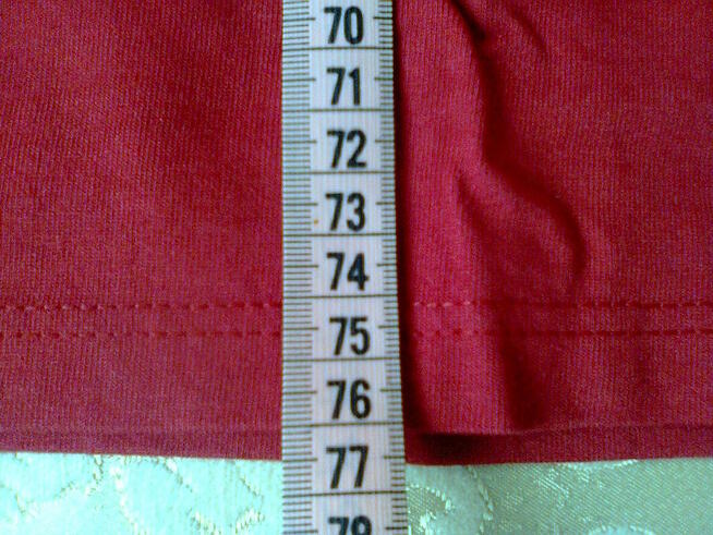 Koszulka USA T-SHIRT czerwona krótki rękaw Bawełna 100% USA