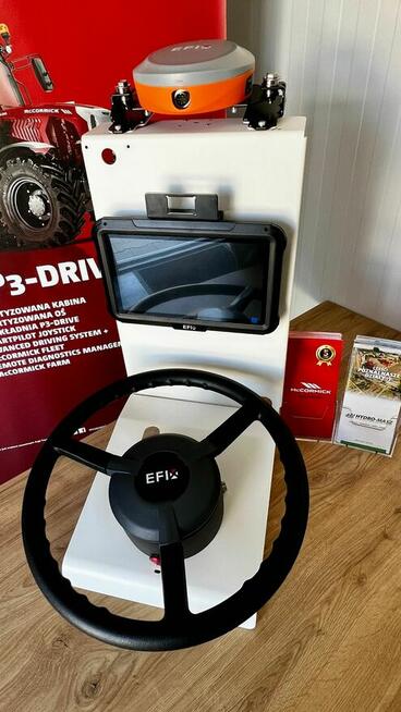 EFIX eSteer 10 System nawigacji dla każdego ciągnika.