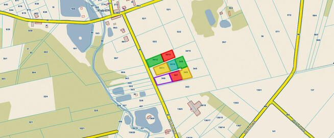 Działka budowlana Wyłudzin gm. Piątnica