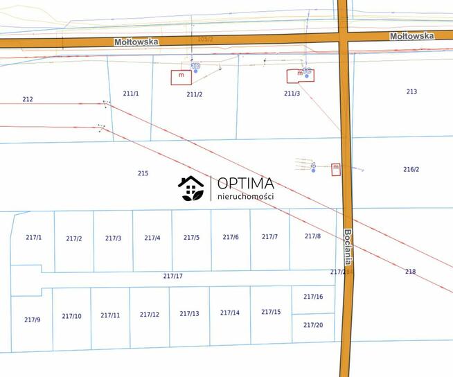 Działka Gościno-Dwór gm. Gościno, Bociania