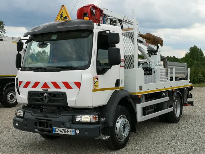 Renault D13 WIERTNICA TELECOM 20 Automat Niski Przebieg! Sterowanie Radiowe! Do Słupów Energetycznyc