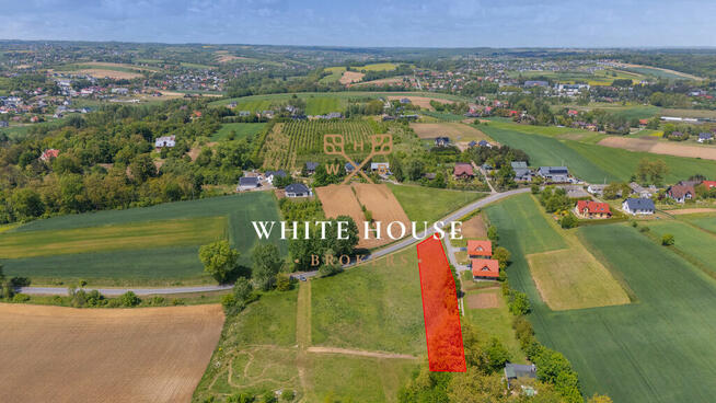 Działka budowlana, cisza, dużo zieleni