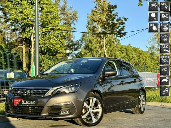 Peugeot 308 1.2 / 131KM FULL LED Nawigacja Kamera Półskóra Asystent Pasa ruchu