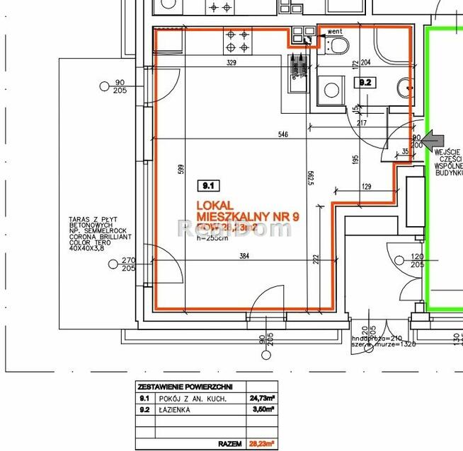 Mieszkanie Kraków Bronowice, Sosnowiecka