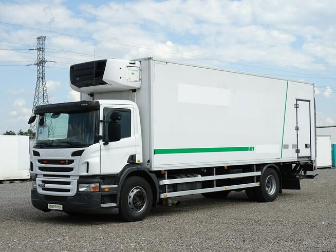 Scania P230 Chłodnia Sprowadzony Euro 5 Automat Agregat Carrier Supra 950 Mt z Dwoma Parownikami Win
