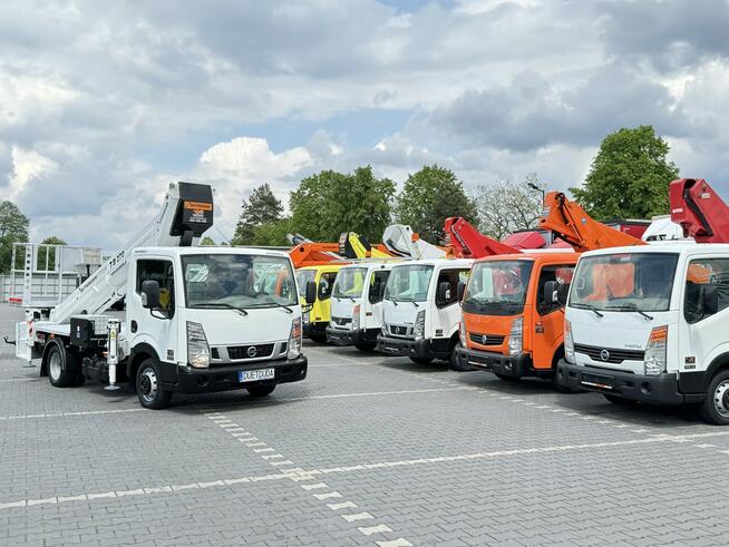 Nissan Cabstar Podnośnik Koszowy 27m RUTHMANN TB 270 Zwyżka UDT Wumag GSR 15m w bok