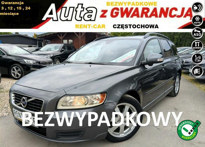 Volvo V50 1.6D*109PS*OPŁACONY Bezwypadkowy Klimatronik*Serwis*VIP GWARANCJA24M