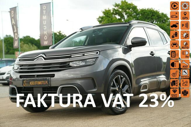 Citroen C5 Aircross SHINE+ panorama FUL LED skóra masaze acc kamery nawi grzane fotele MAX