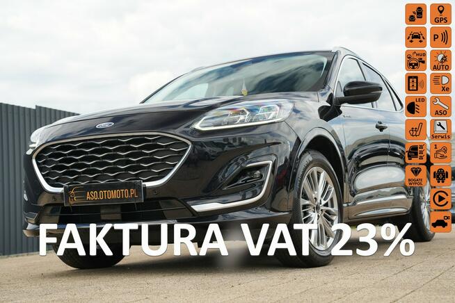 Ford Kuga VIGNALE skóra Nawi FUL LED el.klapa BLIS kamera B&Q ful opcja IVDC max