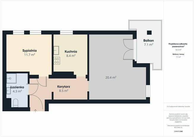 Komfortowe 2 pokoje os. Nowy Horyzont Nowa Cena !