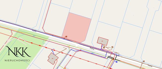 Działka budowlana Santocko gm. Kłodawa, Polna