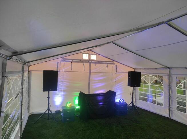 Namioty imprezowe 8x5 3x3 Krzesła Stoły wynajem