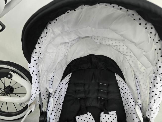 Nowy Powystawowy wózek dziecięcy Lameiro Retro 3w1 50% ceny