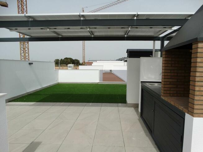 Nowe bungalowy z solarium lub ogrodem w Pilar de la Horadada