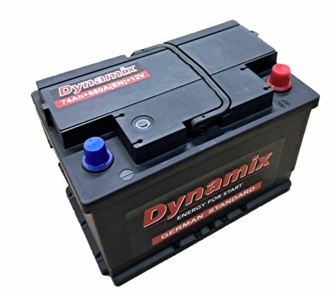 Akumulator samochodowy Dynamix 12V 74Ah 680A niski