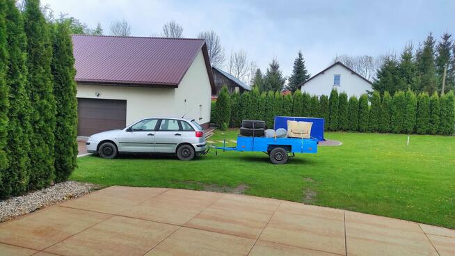 Przyczepa lekka typu SAM z plandeką