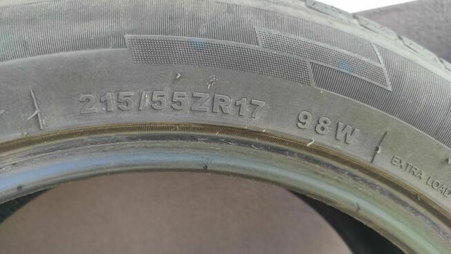 Opony letnie 215/55/17- 350 zł komplet polecam