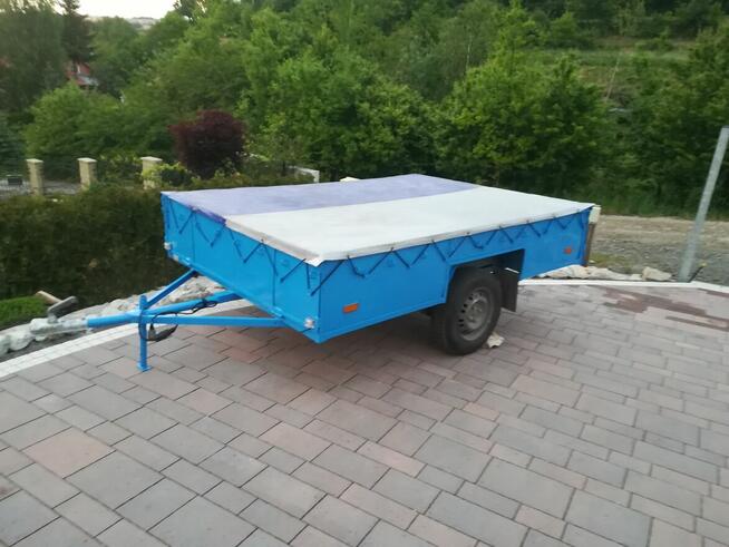 Przyczepa lekka typu SAM z plandeką