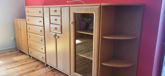 Zestaw mebli do salonu /sypialni -Komoda/Witryna/Szafka .