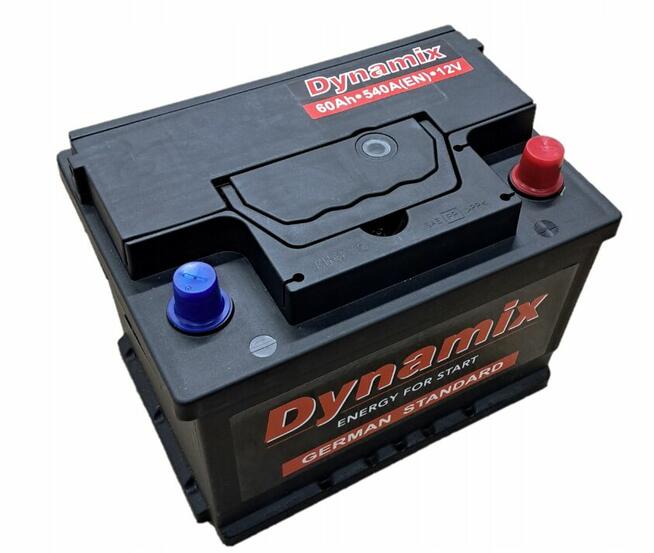 Akumulator samochodowy Dynamix 12V 60Ah 540A niski