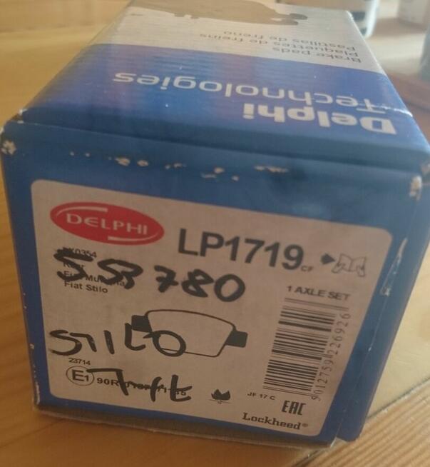 Klocki hamulcowe Fiat bravo stilo 03-09