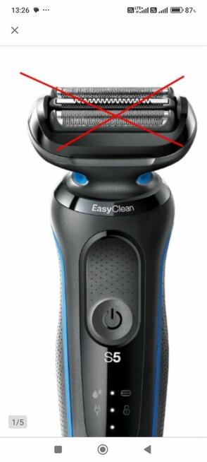 Golarka Męska BRAUN SERIES 5 Type 5762 Maszynka do Golenia