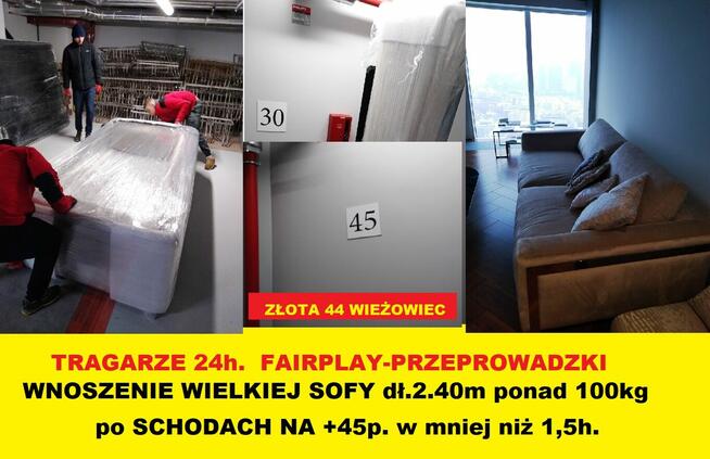 WNOSZENIE ZNOSZENIE MEBLI paczkek AGD wszystko każdy CIĘŻAR