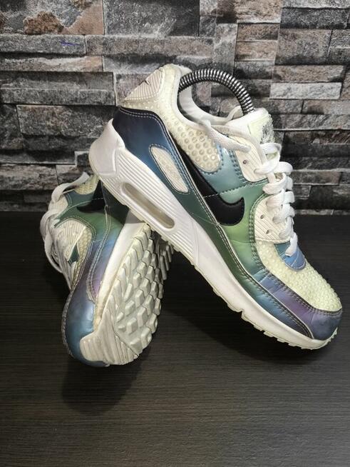 Nike Air Max 90 20 Gs Ct9631-100 Damskie Buty Sportowe