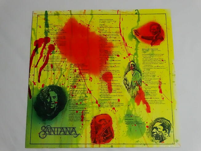 Santana – Freedom CBS 450394 1 - 1987 r.