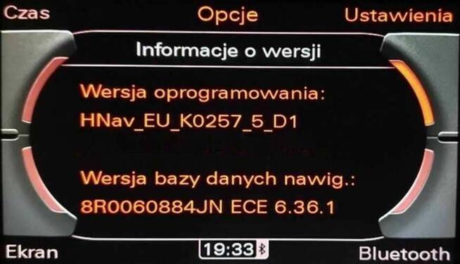 Audi POLSKIE MENU Lektor Nawigacje MMI 3G A4 A5 A6 A8 Q5 Q7