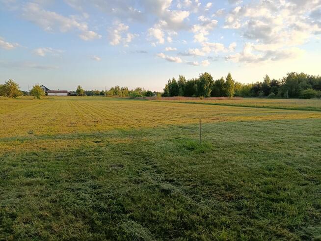 Działka budowlana 1000 m2 MPZP dojazd drogą własnością.