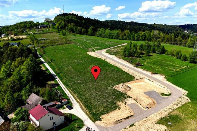 Piękna działka z wydaną WZ ul. Promienna Nowy Sącz