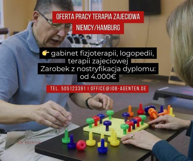 Ergoterapeuto nowa oferta pracy Hamburg