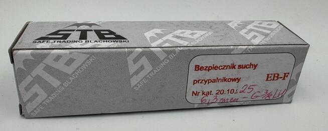 Bezpiecznik przypalnikowy do gazów palnych EBp-F6,3 mm-3/8 L