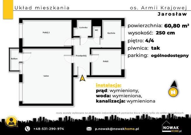 Twoje nowe miejsce do życia – gotowe od zaraz!/AK Jarosław