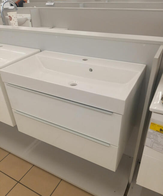 Szafka z umywalką 80 cm